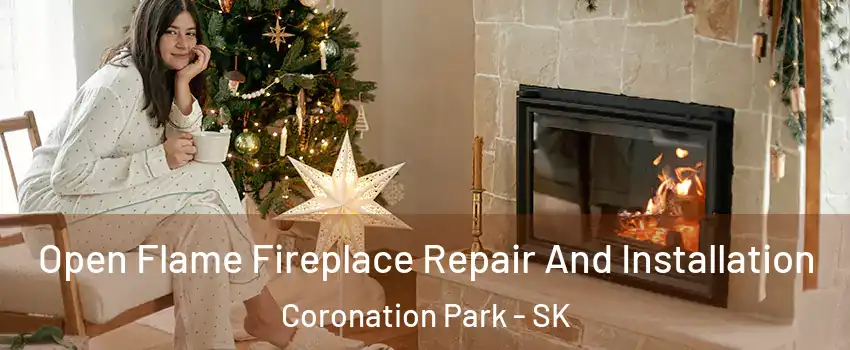  Open Flame Fireplace Repair And Installation Coronation Park - SK