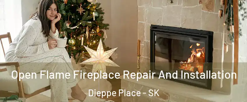  Open Flame Fireplace Repair And Installation Dieppe Place - SK
