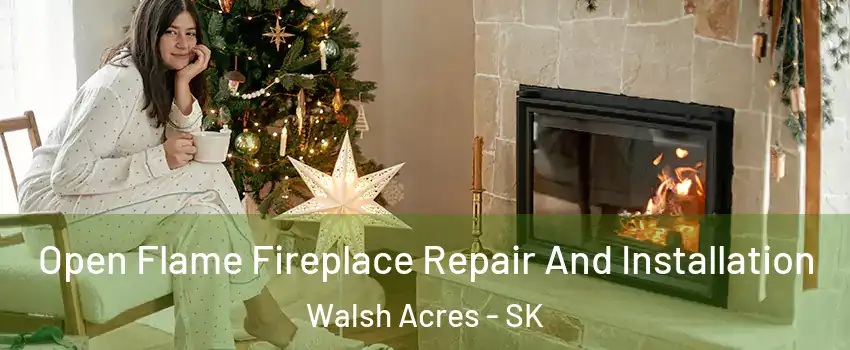  Open Flame Fireplace Repair And Installation Walsh Acres - SK