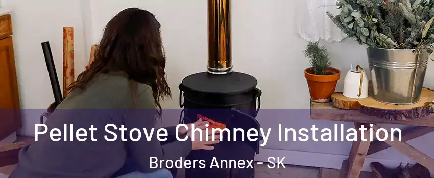  Pellet Stove Chimney Installation Broders Annex - SK