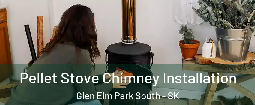 Pellet Stove Chimney Installation Glen Elm Park South - SK