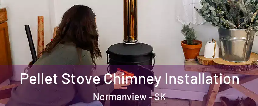  Pellet Stove Chimney Installation Normanview - SK