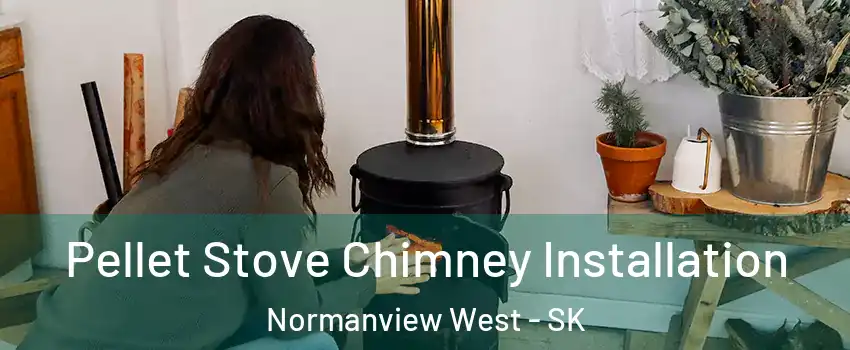  Pellet Stove Chimney Installation Normanview West - SK