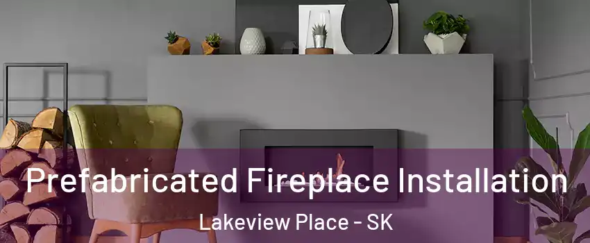  Prefabricated Fireplace Installation Lakeview Place - SK