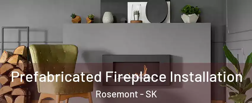  Prefabricated Fireplace Installation Rosemont - SK