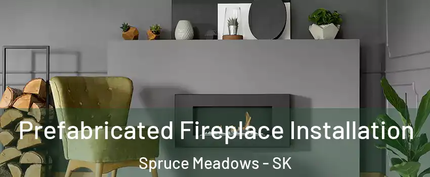  Prefabricated Fireplace Installation Spruce Meadows - SK