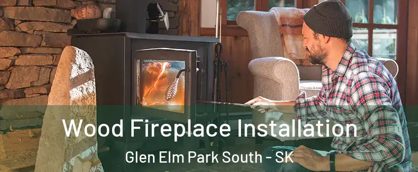  Wood Fireplace Installation Glen Elm Park South - SK
