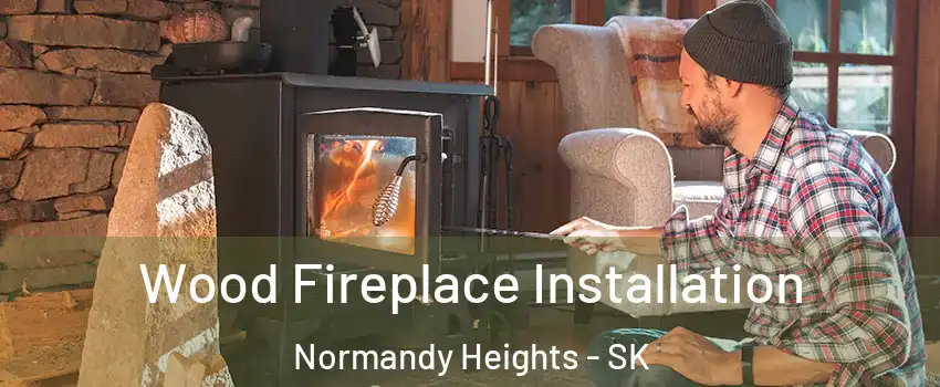  Wood Fireplace Installation Normandy Heights - SK