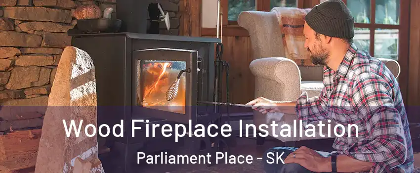  Wood Fireplace Installation Parliament Place - SK