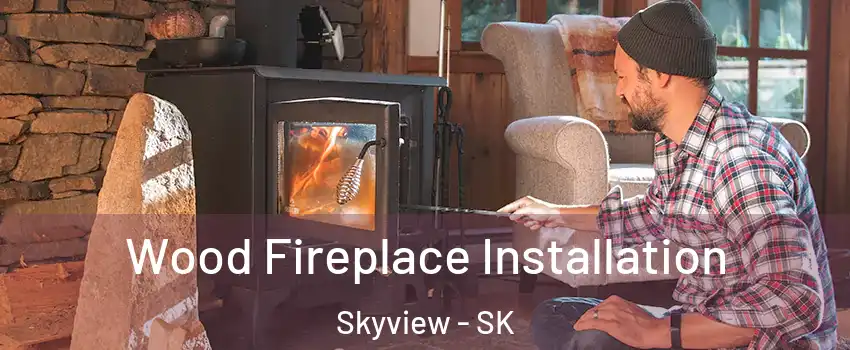  Wood Fireplace Installation Skyview - SK
