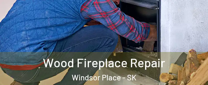 Wood Fireplace Repair Windsor Place - SK